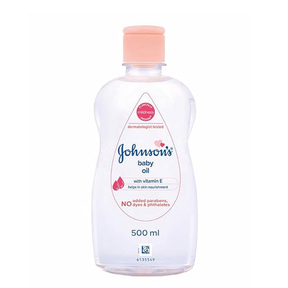 Johnson's Non-Sticky Baby Oil with Vitamin E 