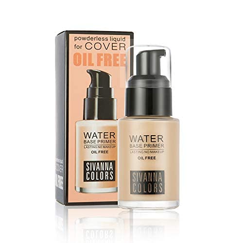sivanna colors Powderless Liquid For Cover Oil Free Water Base Primer - 25 ml