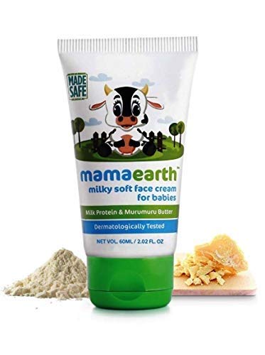 Mamaearth Milky Soft Natural Baby Face Cream and Mamaearth Bathing Bar - PUSHMYCART