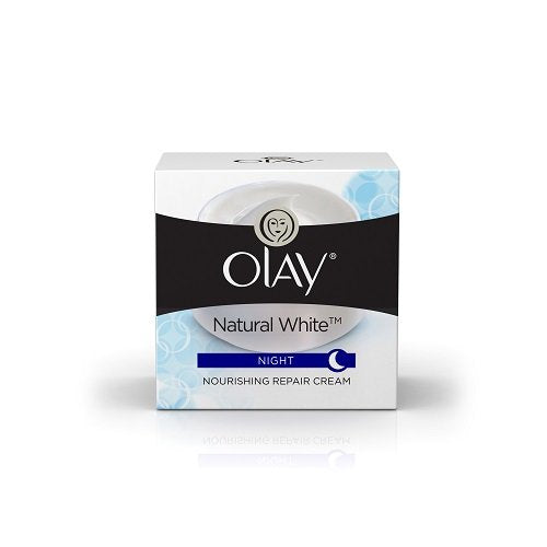 Olay Natural White 7 in One, Night Nourishing Repair Cream