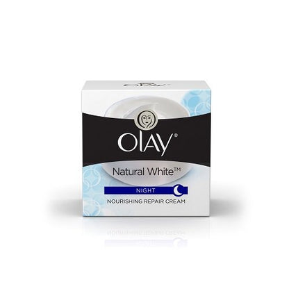Olay Natural White 7 in One, Night Nourishing Repair Cream