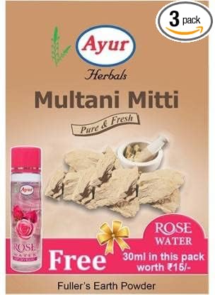 Ayur Multani Mitti Powder, Cleansing,Nourishing