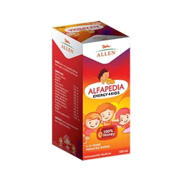 Allen Alfapedia Energy 4 Kids Syrup - PUSHMYCART