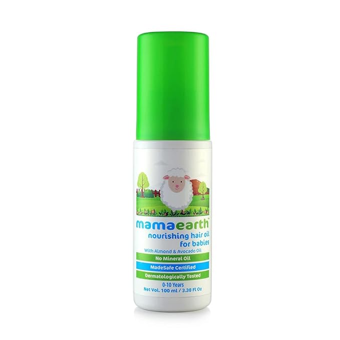 Mamaearth Nourishing Baby Hair Oil - PUSHMYCART