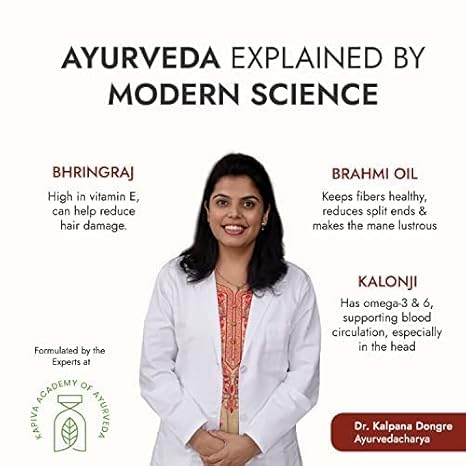 Kapiva Ayurveda Hair Rituals Bhringraj Hair Nourish Oil