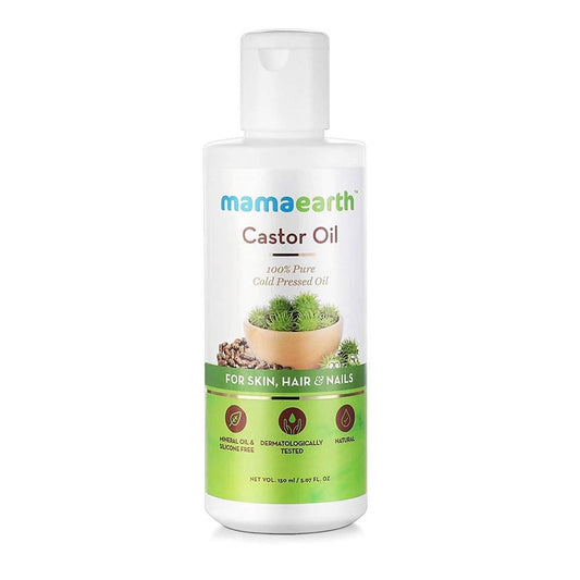 Mamaearth Castor Oil For Skin Hair and Nails