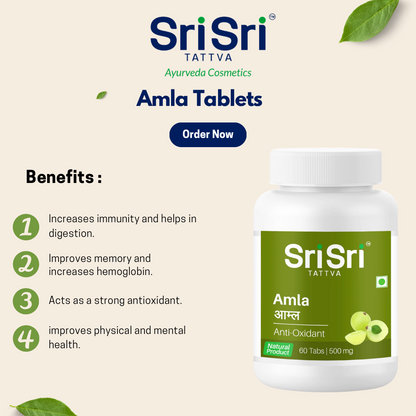 Sri Sri Tattva Amla Tablet 60tabs