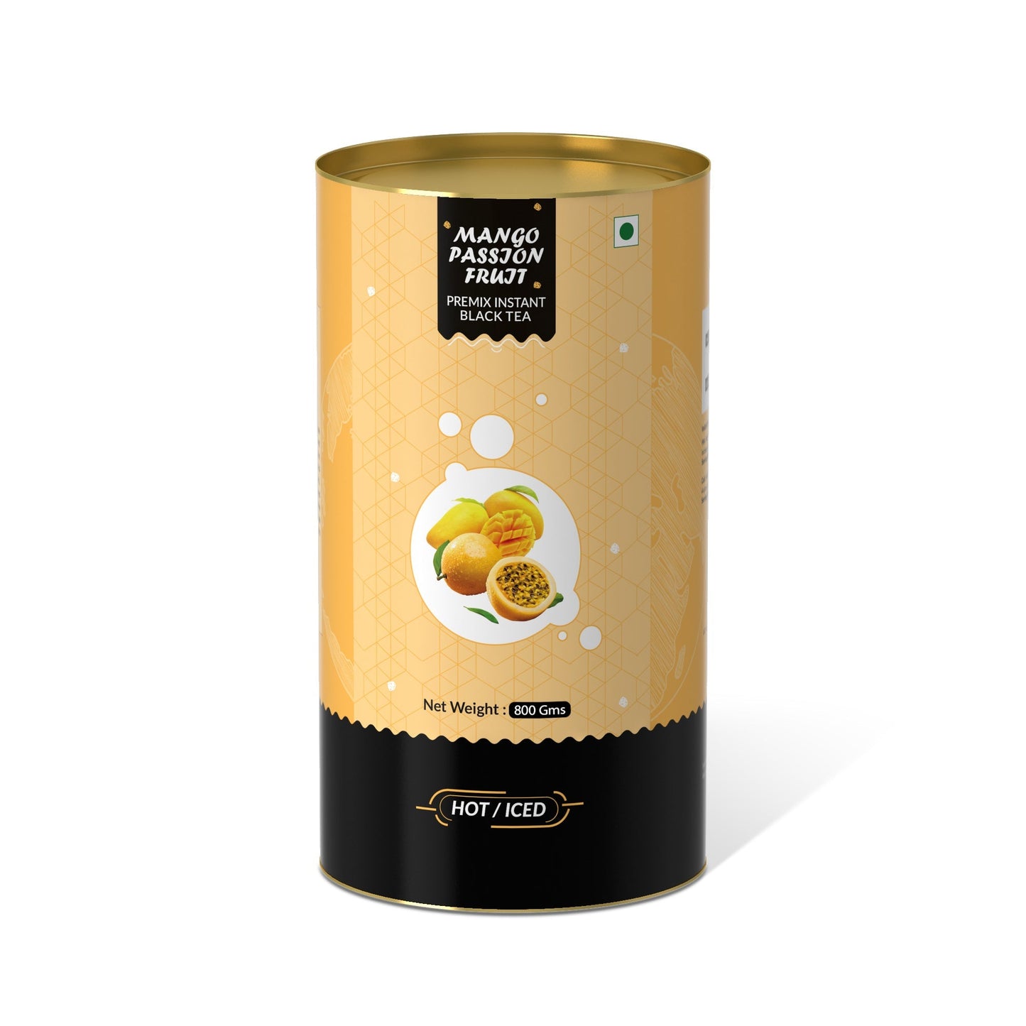 The Tea Planet Mango+Passion Fruit Flavoured Instant Black Tea