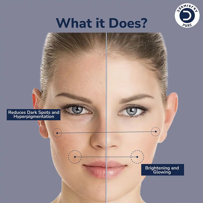 Dermistry 16% Vitamin C + 1% Alpha Arbutin Serum for Glow