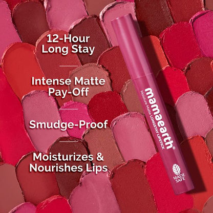 Mamaearth Moisture Matte Long Stay Lipstick Pink Lemonade