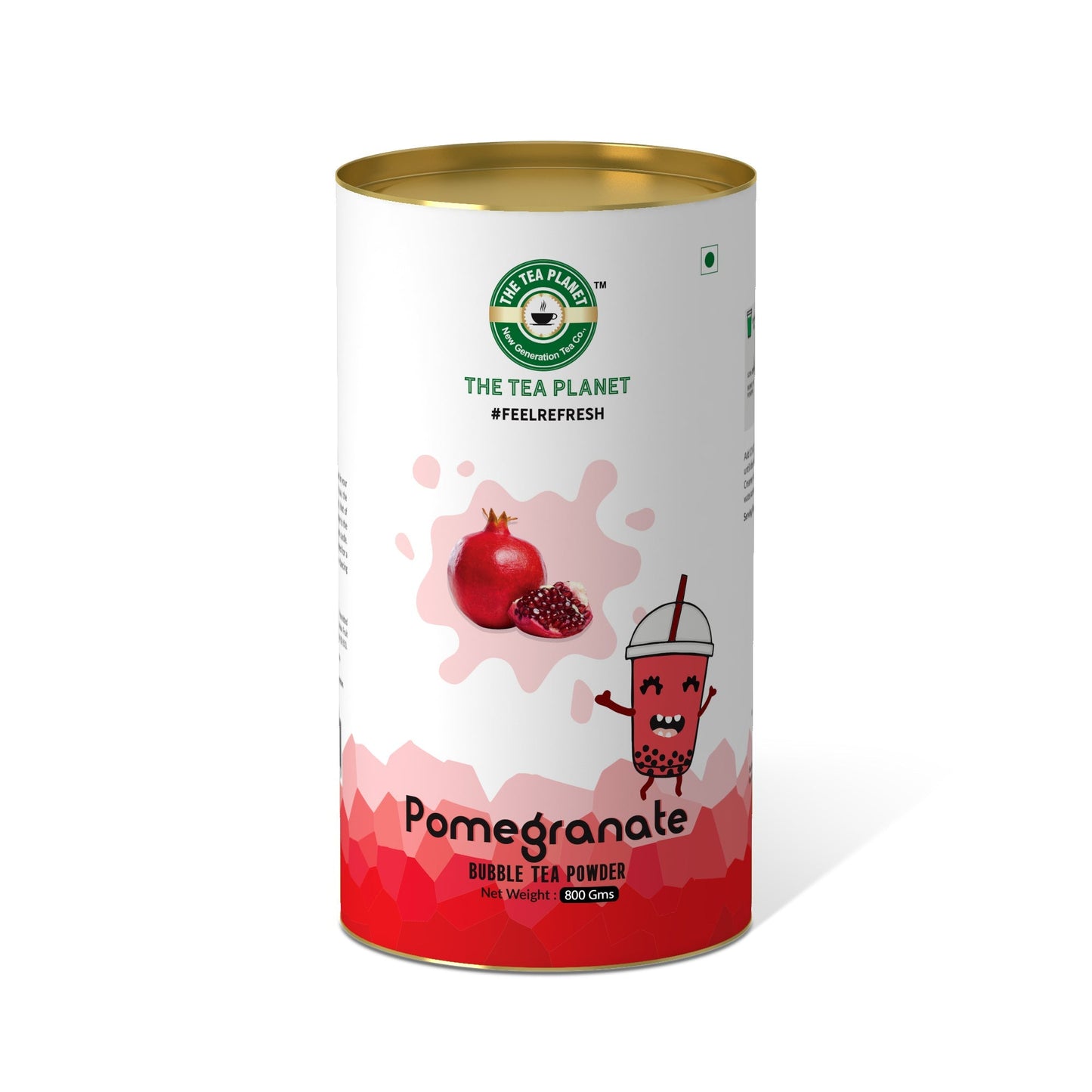 The Tea Planet Pomegranate Bubble Tea Premix