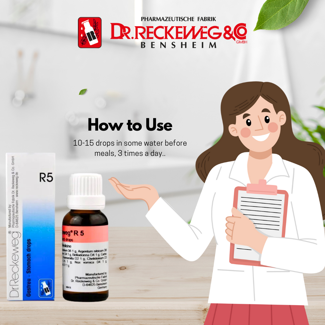 Dr. Reckeweg R5 Stomach and Digestion Drop