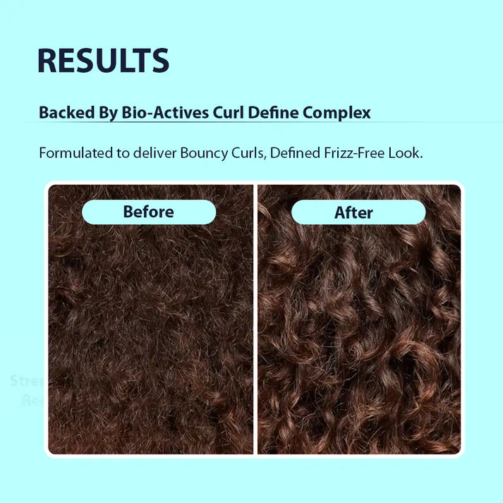 Dermistry Curl Define Shampoo for Natural Curls | Keratin | Dermistry