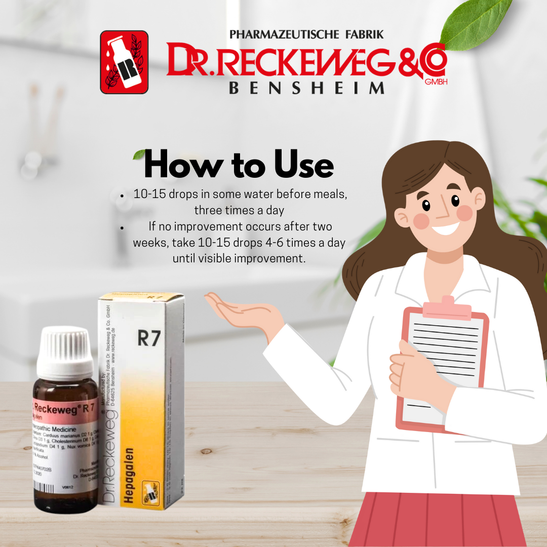 Dr Reckeweg R7 Liver And Gall Bladder Drop