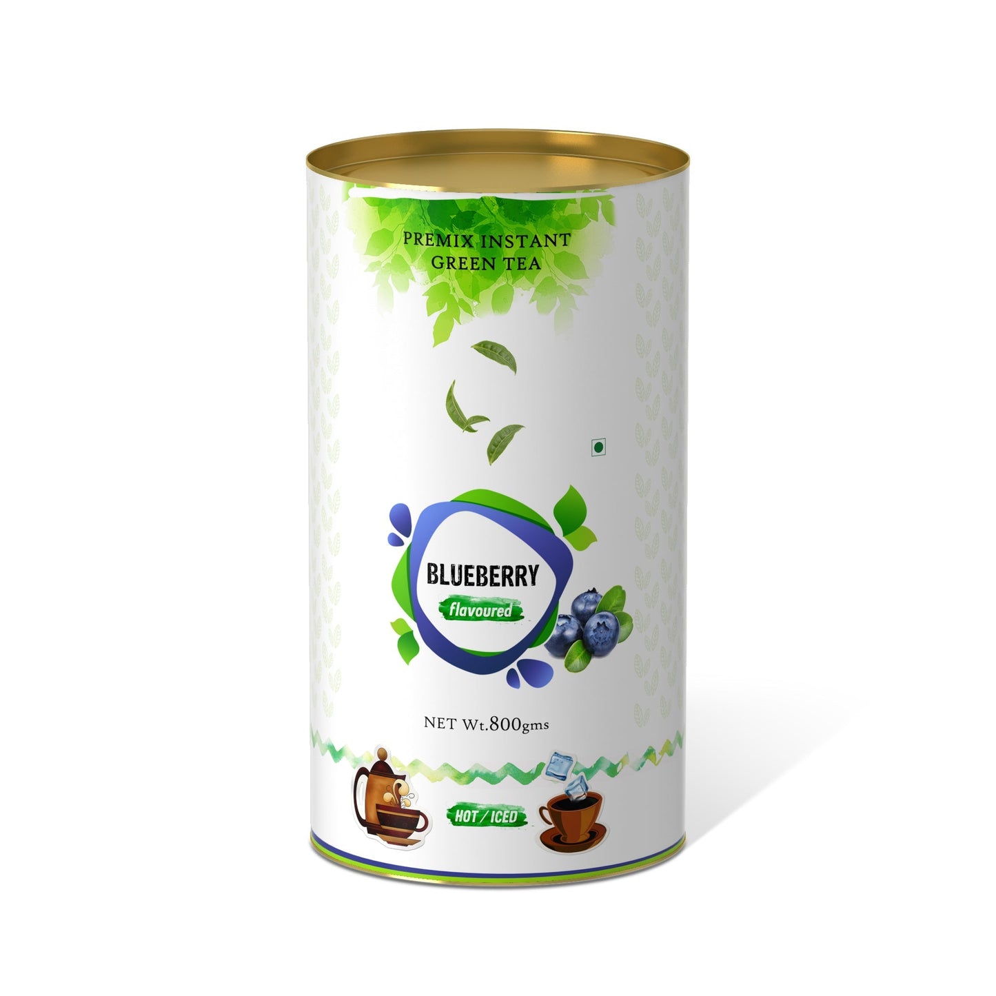 The Tea Planet Blueberry Flavoured Instant Green Tea