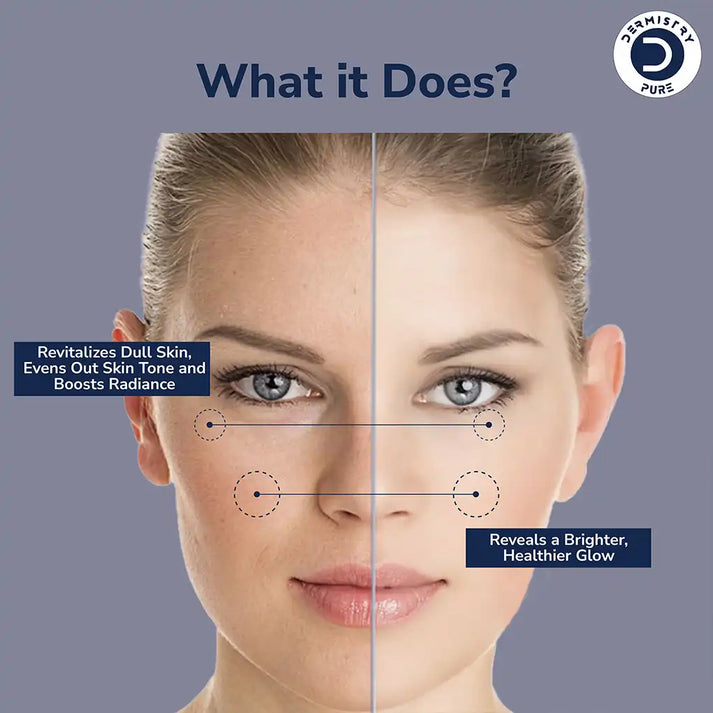 Dermistry 10% Vitamin C + 1% Alpha Arbutin Face Serum