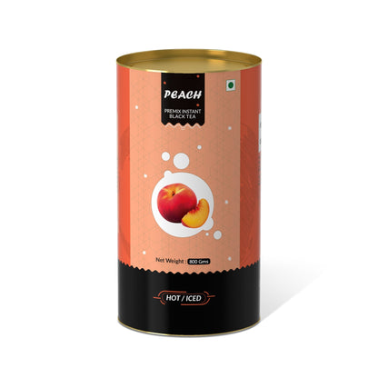 The Tea Planet Peach Flavoured Instant Black Tea