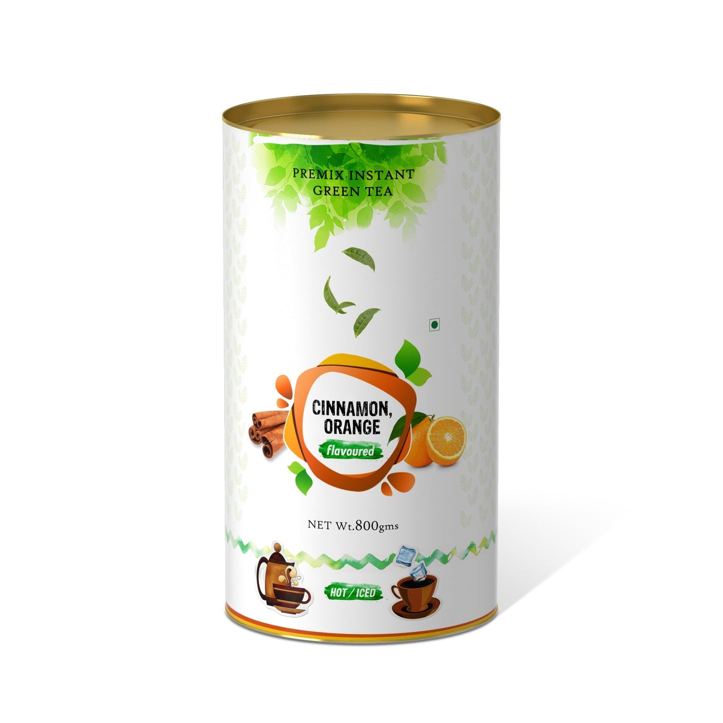 The Tea Planet Cinnamon Orange Flavoured Instant Green Tea