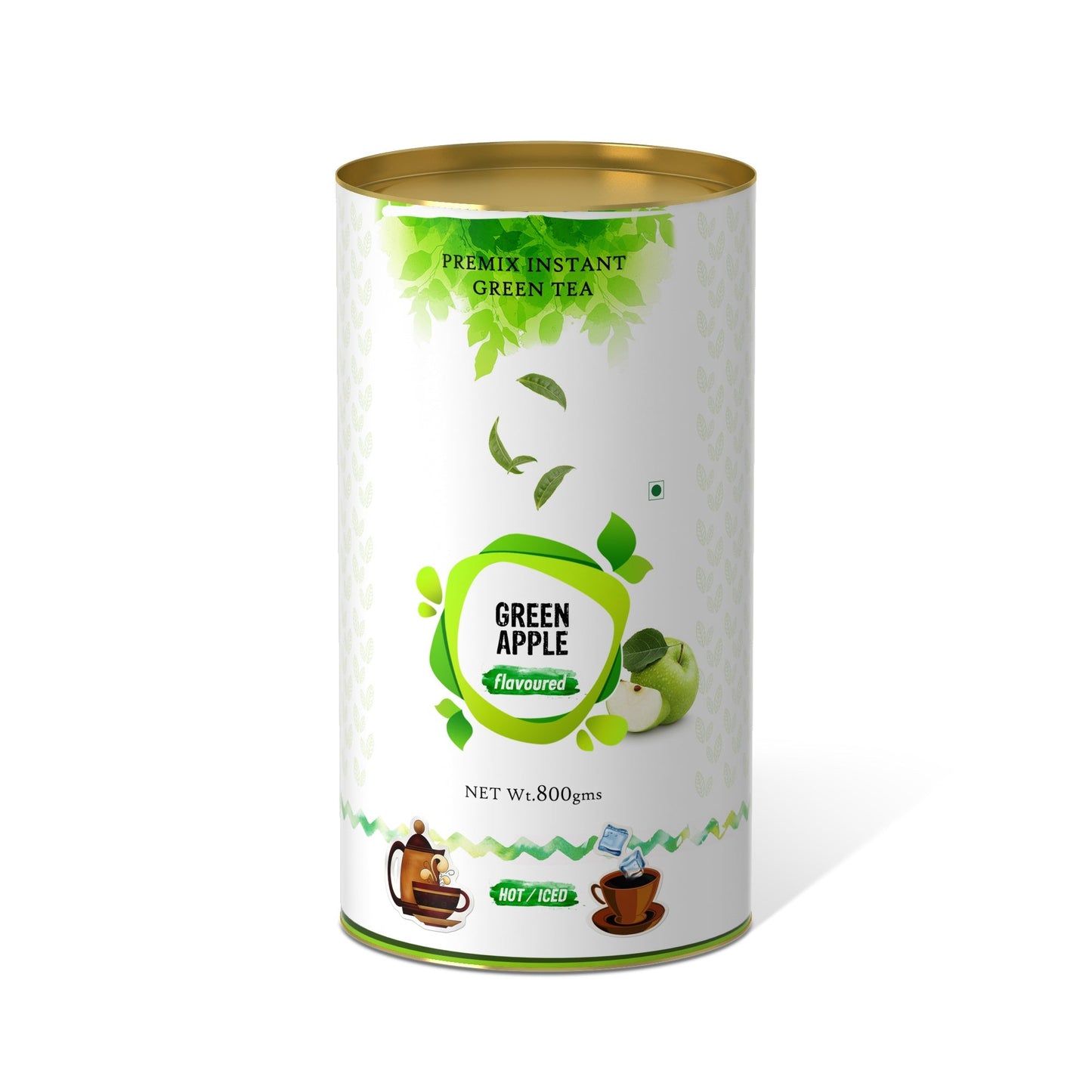 The Tea Planet Green Apple Flavoured Instant Green Tea