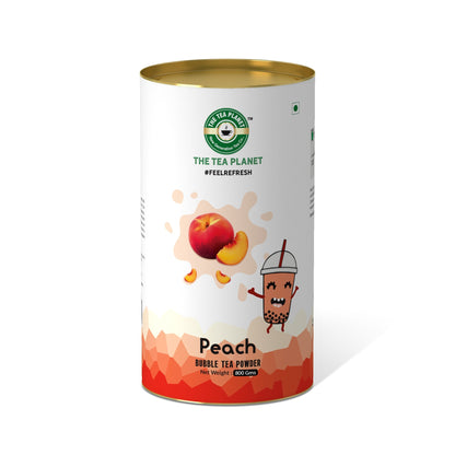 The Tea Planet Peach Bubble Tea Premix