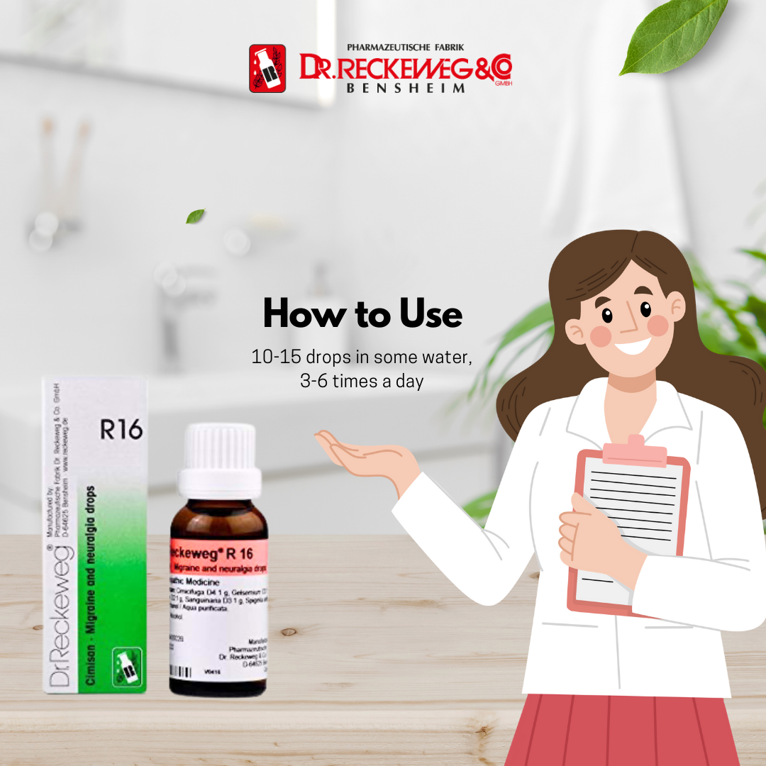 Dr. Reckeweg R16 Migraine And Neuralgia Drops