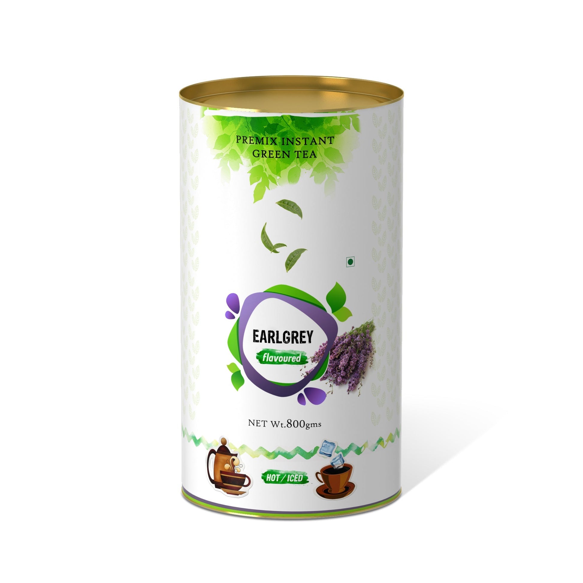 The Tea Planet Earl Grey Flavoured Instant Green Tea