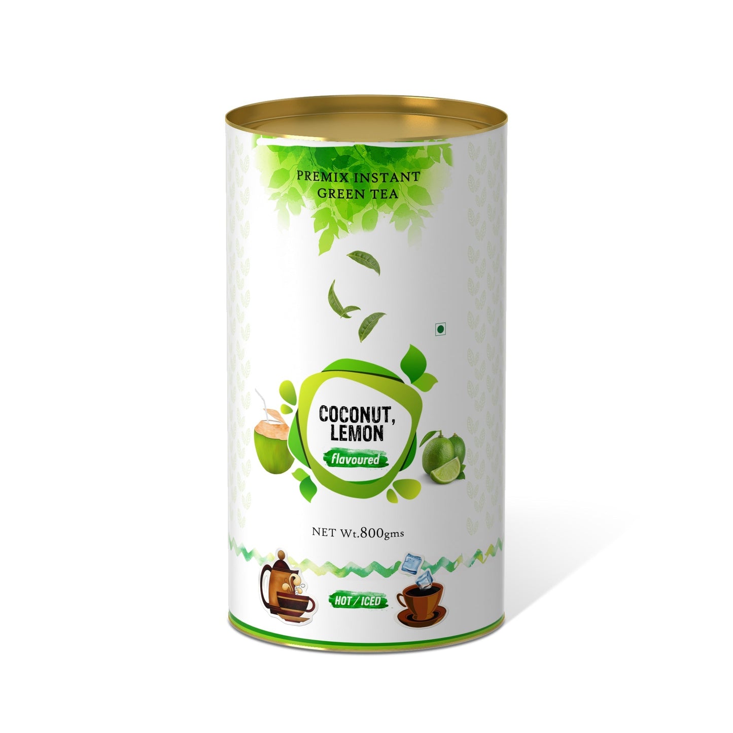 The Tea Planet Coconut Lemon Flavoured Instant Green Tea