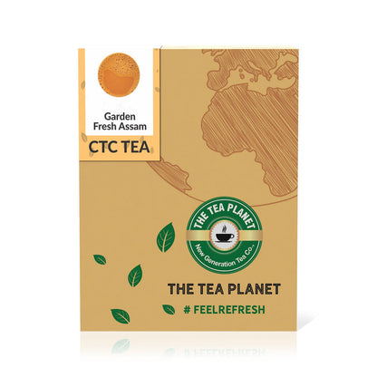 The Tea Planet English Breakfast Chai Flavored CTC Tea