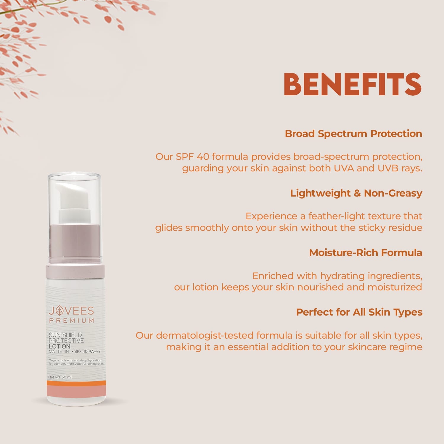 Jovees Sun Shield Protective Lotion