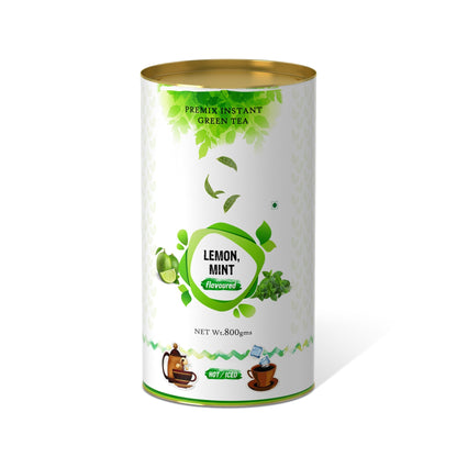 The Tea Planet Lemon & Mint Flavoured Instant Green Tea