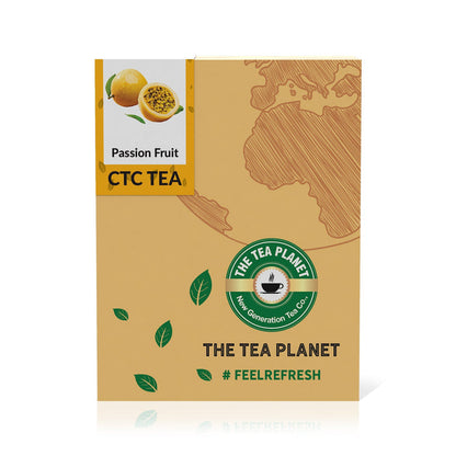 The Tea Planet Passion Fruit Flavored CTC Tea