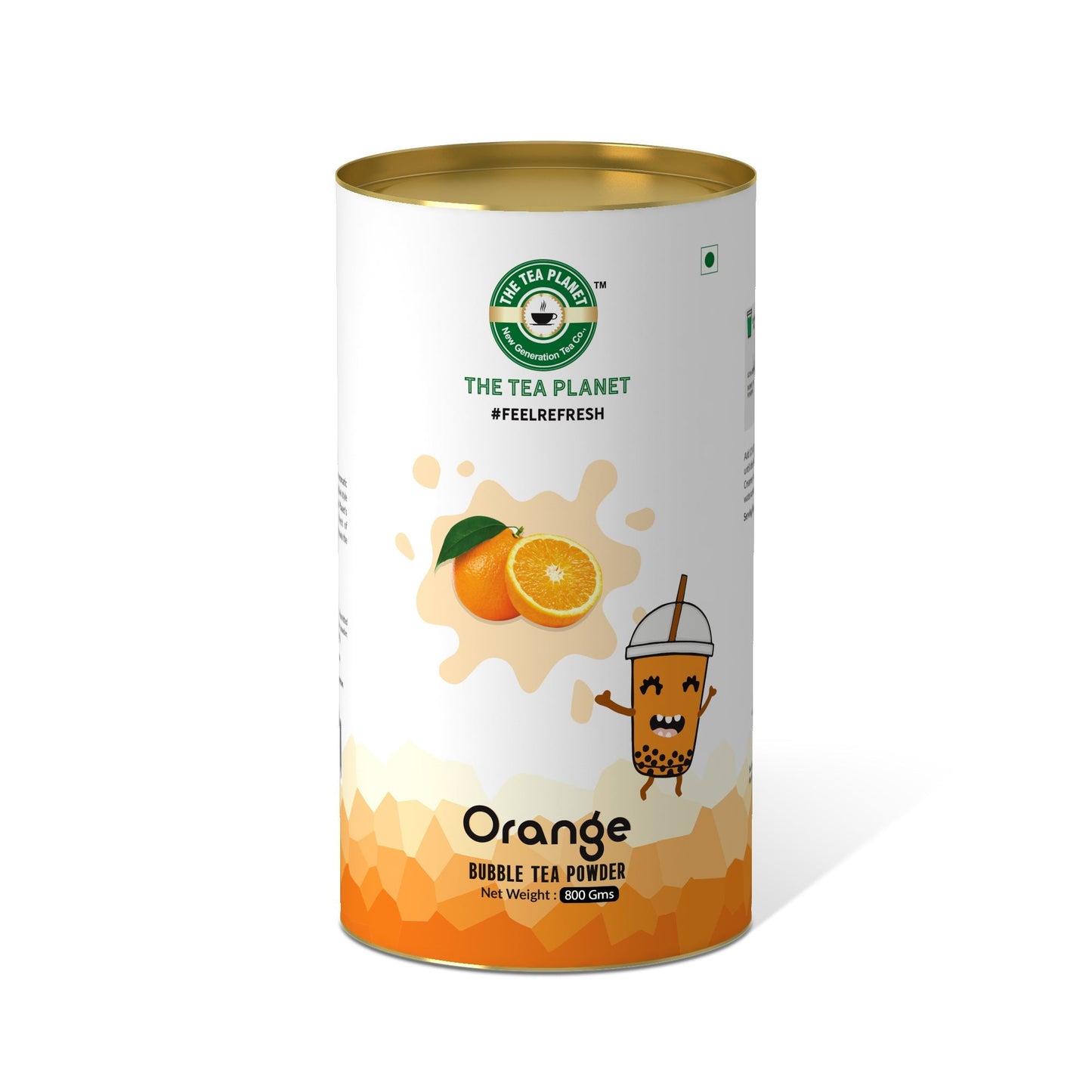 The Tea Planet Orange Bubble Tea Premix