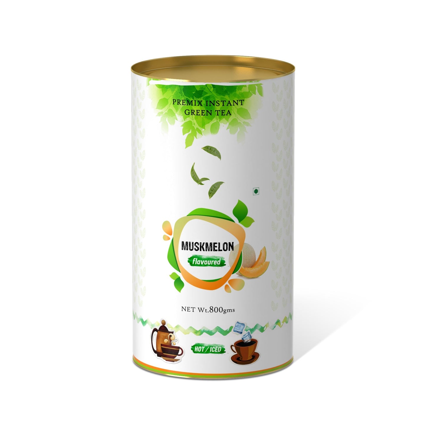 The Tea Planet Muskmelon Flavoured Instant Green Tea