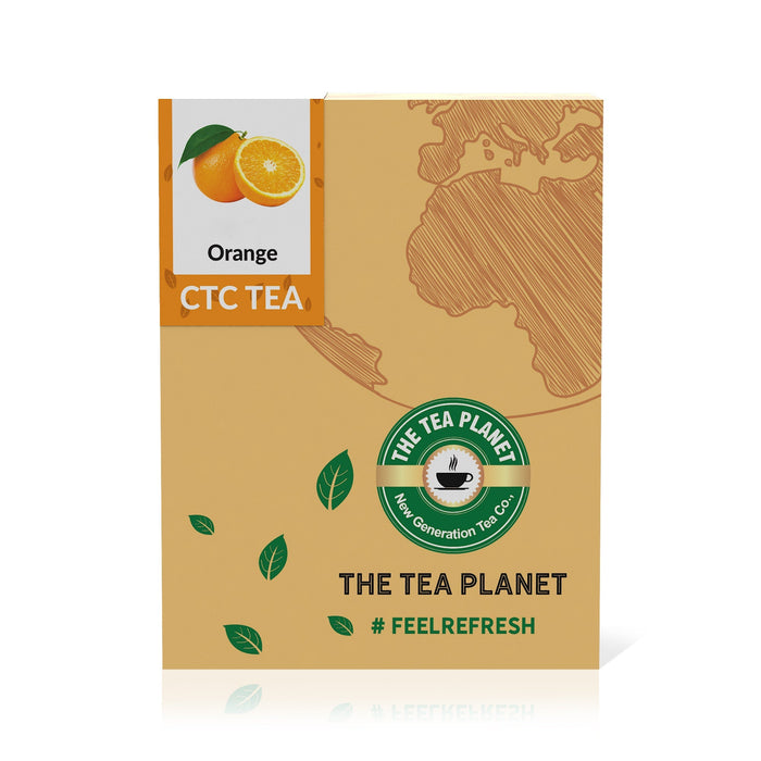 The Tea Planet Orange Flavored CTC Tea