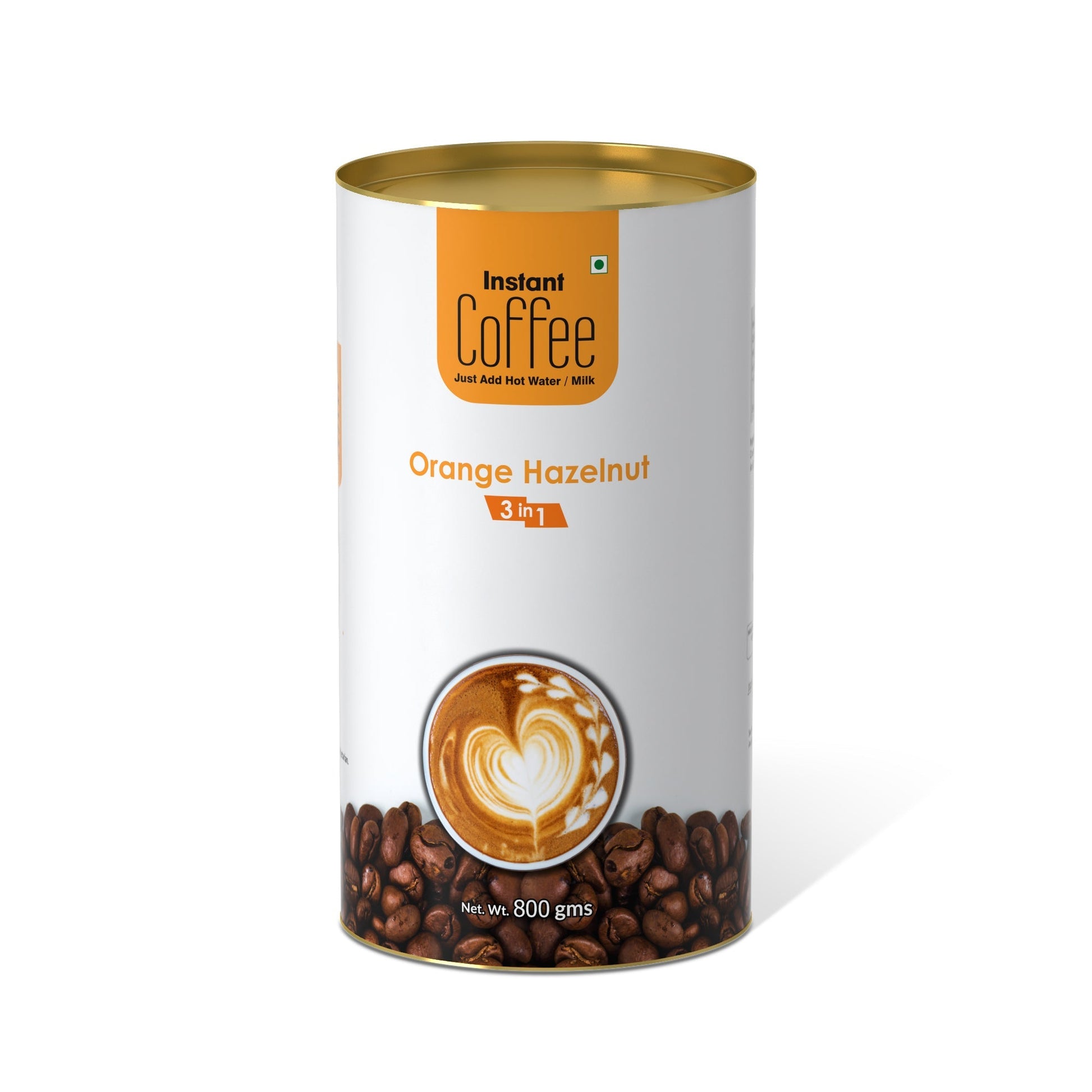 The Tea Planet Orange Hazelnut Coffee Premix (3 in 1)