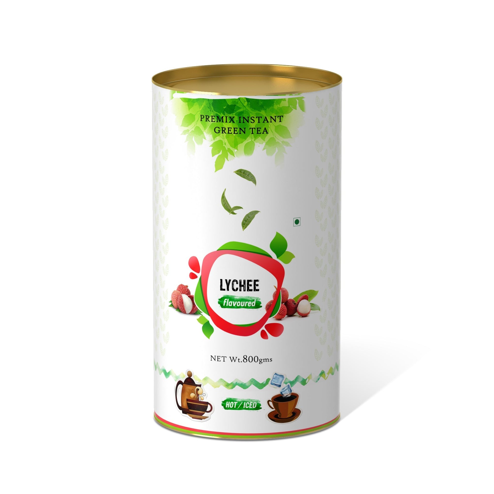 The Tea Planet Lychee Flavoured Instant Green Tea