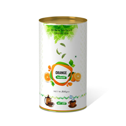 The Tea Planet Orange Flavoured Instant Green Tea