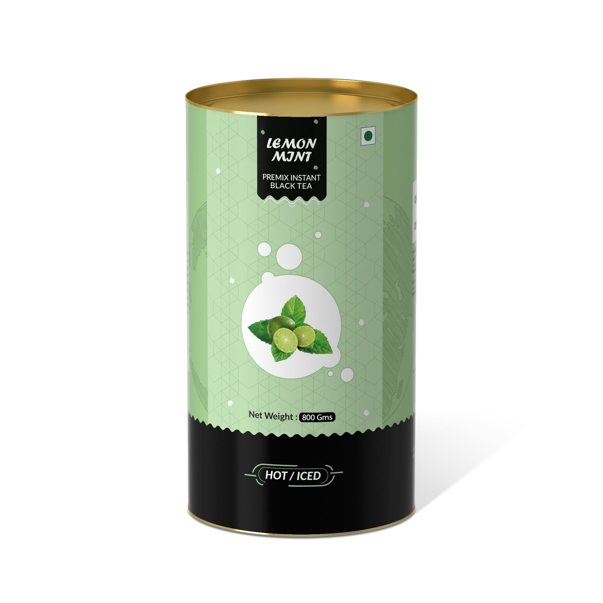 The Tea Planet Lemon &mint Flavoured Instant Black Tea