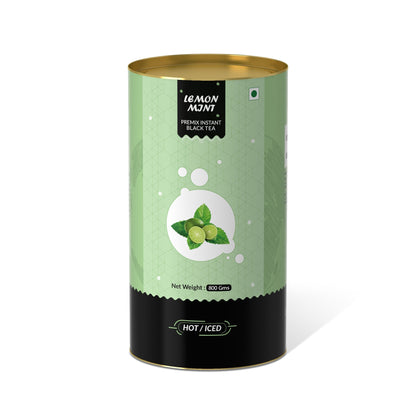 The Tea Planet Lemon &mint Flavoured Instant Black Tea