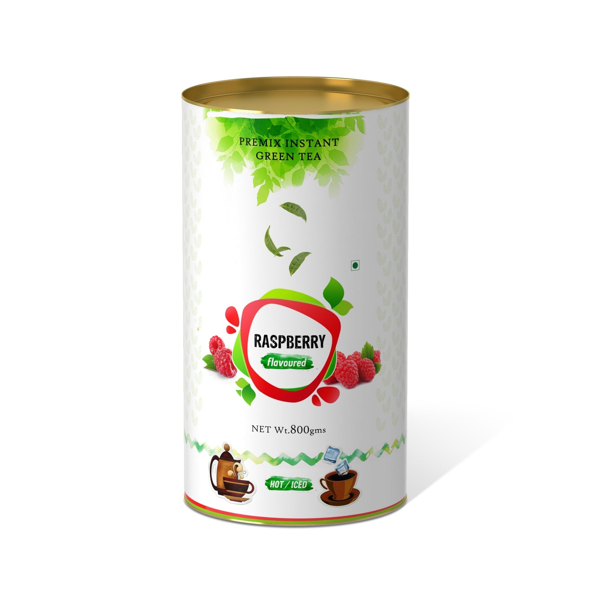 The Tea Planet Raspberry Flavoured Instant Green Tea