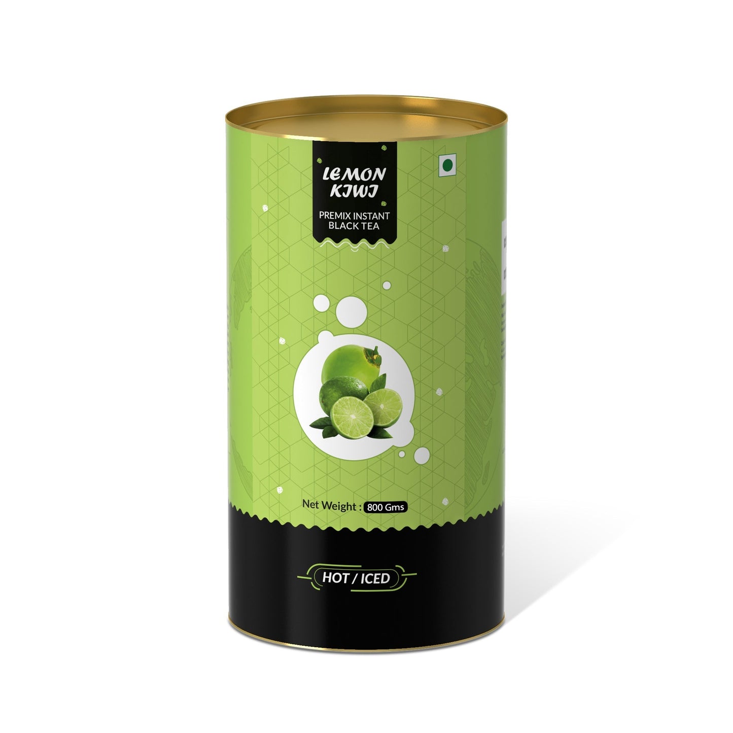 The Tea Planet Lemon Kiwi Flavoured Instant Black Tea