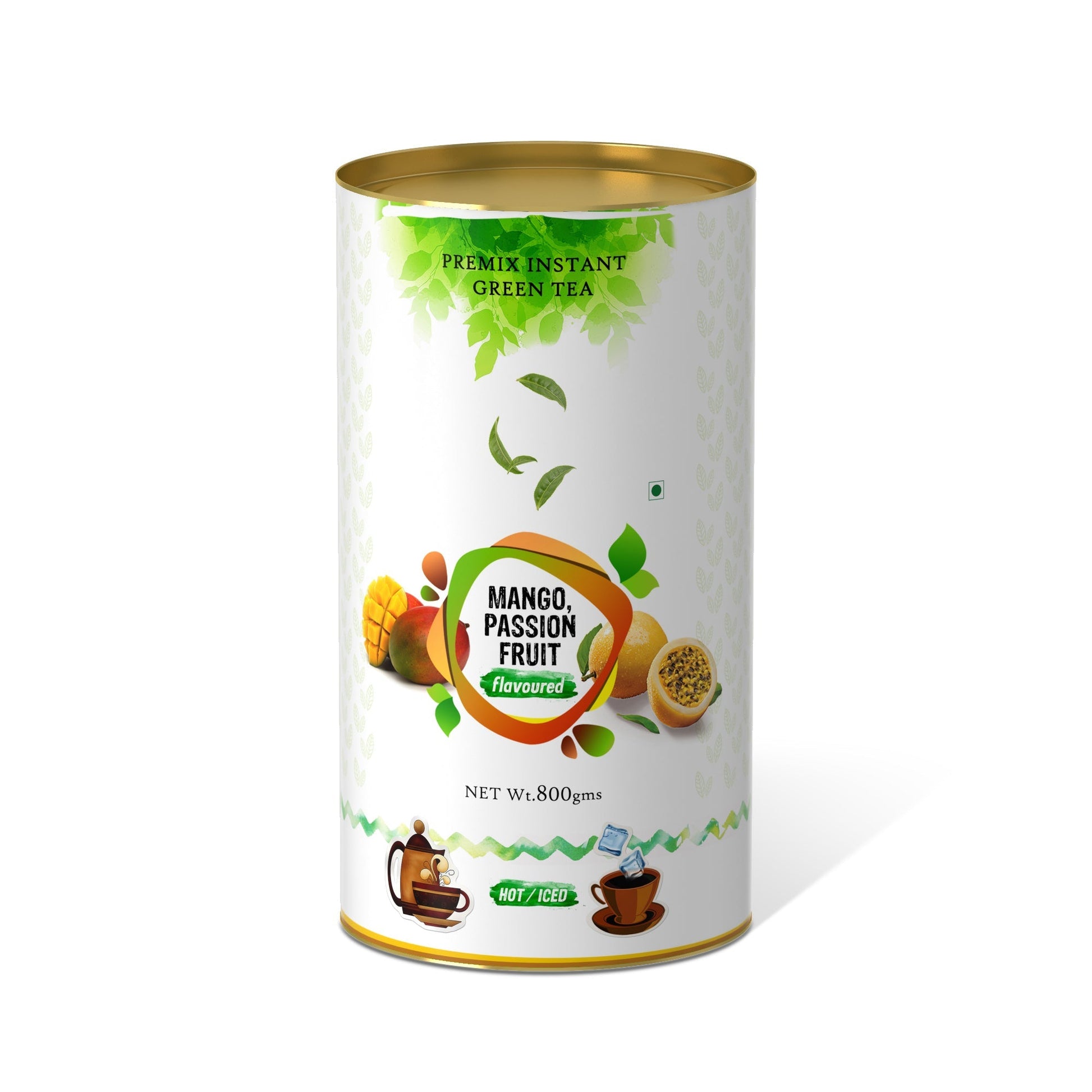 The Tea Planet Mango Passion Fruit Flavoured Instant Green Tea