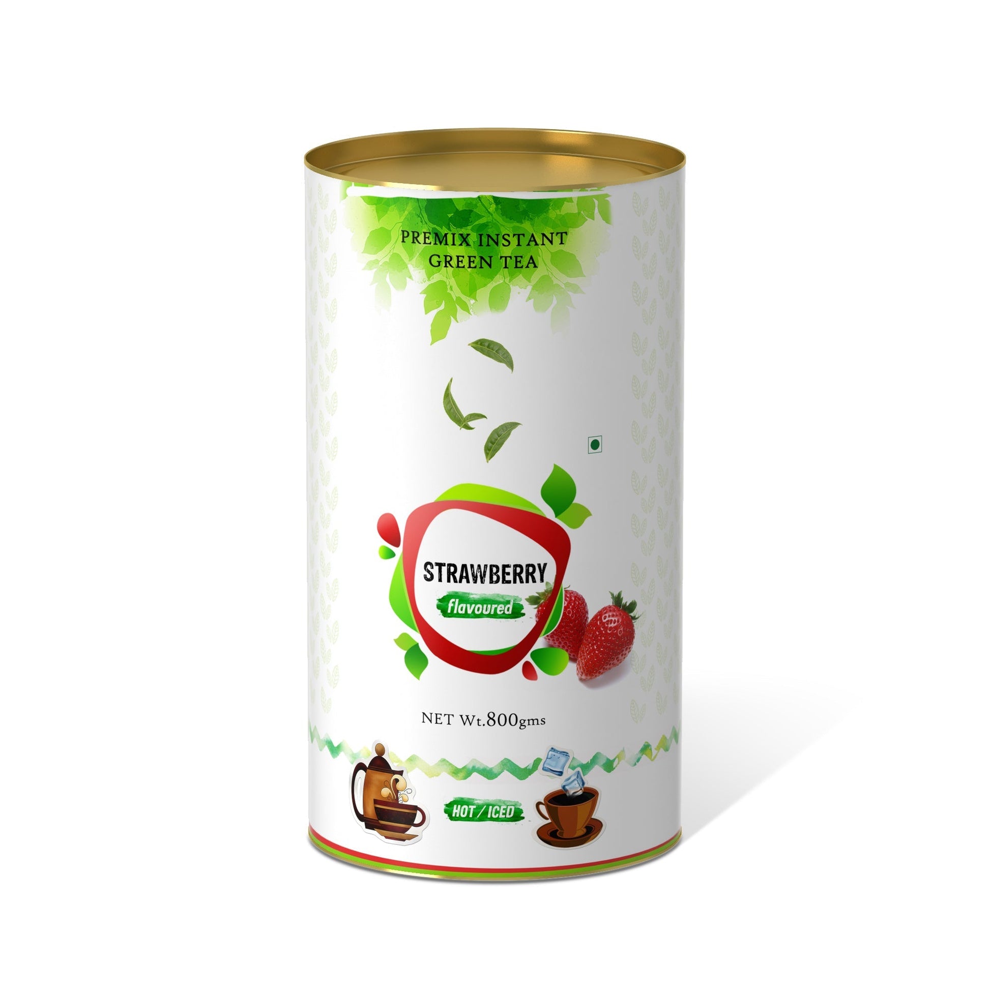 The Tea Planet Strawberry Flavoured Instant Green Tea