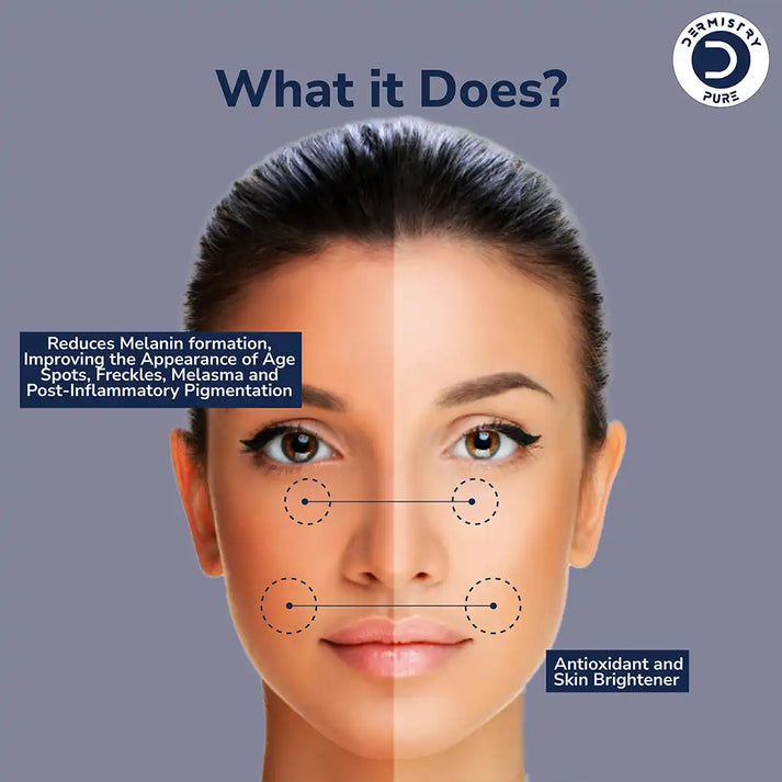 Dermistry 2% Kojic Acid & 1% Alpha Arbutin Serum for Dark Spot