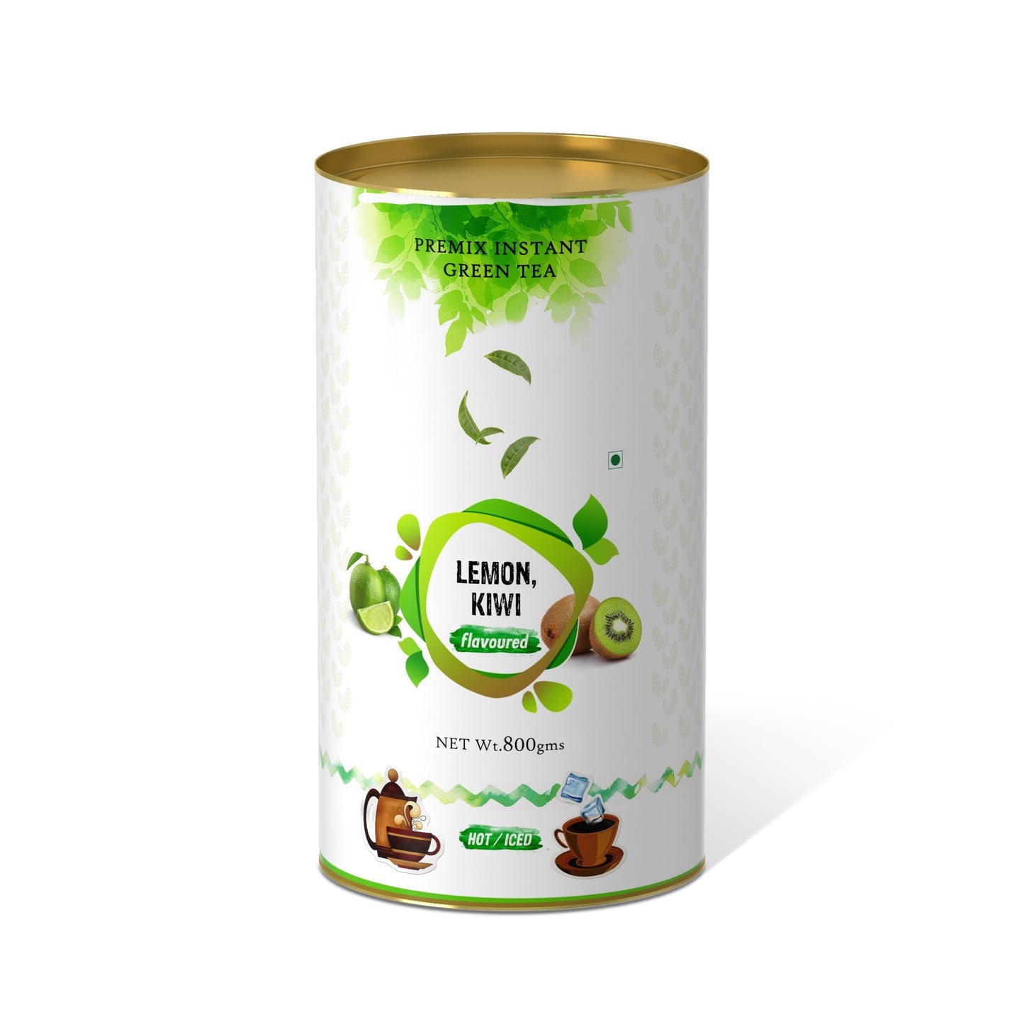 The Tea Planet Lemon Kiwi Flavoured Instant Green Tea