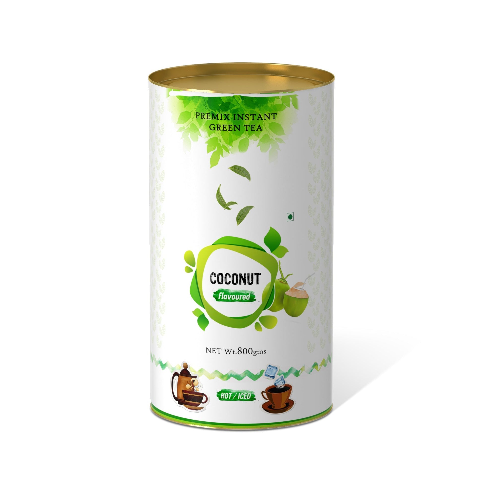 The Tea Planet Coconut Flavoured Instant Green Tea