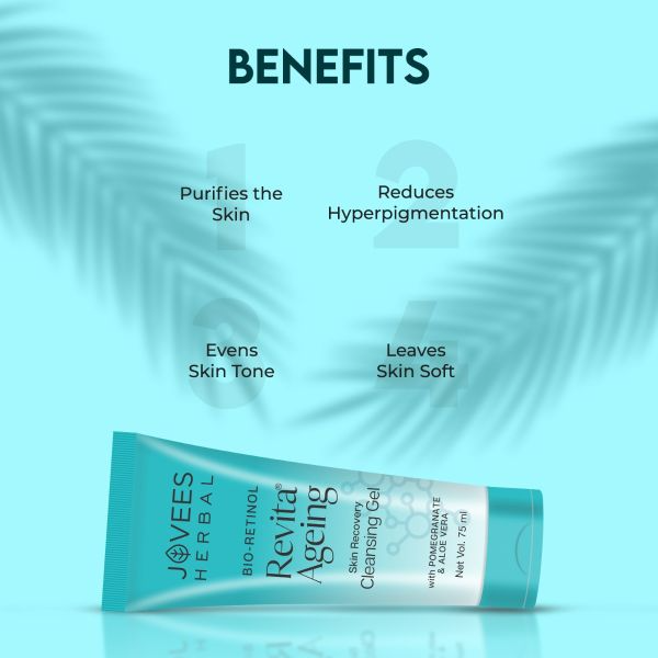 Jovees Bio-Retinol Revita Ageing Cleansing Gel