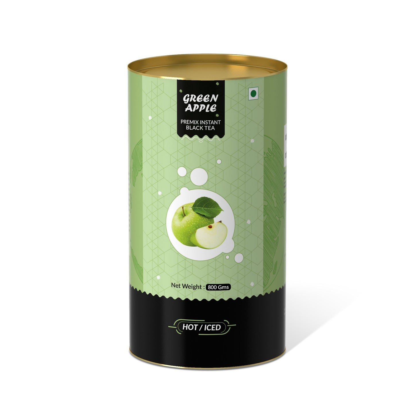 The Tea Planet Green Apple Flavoured Instant Black Tea