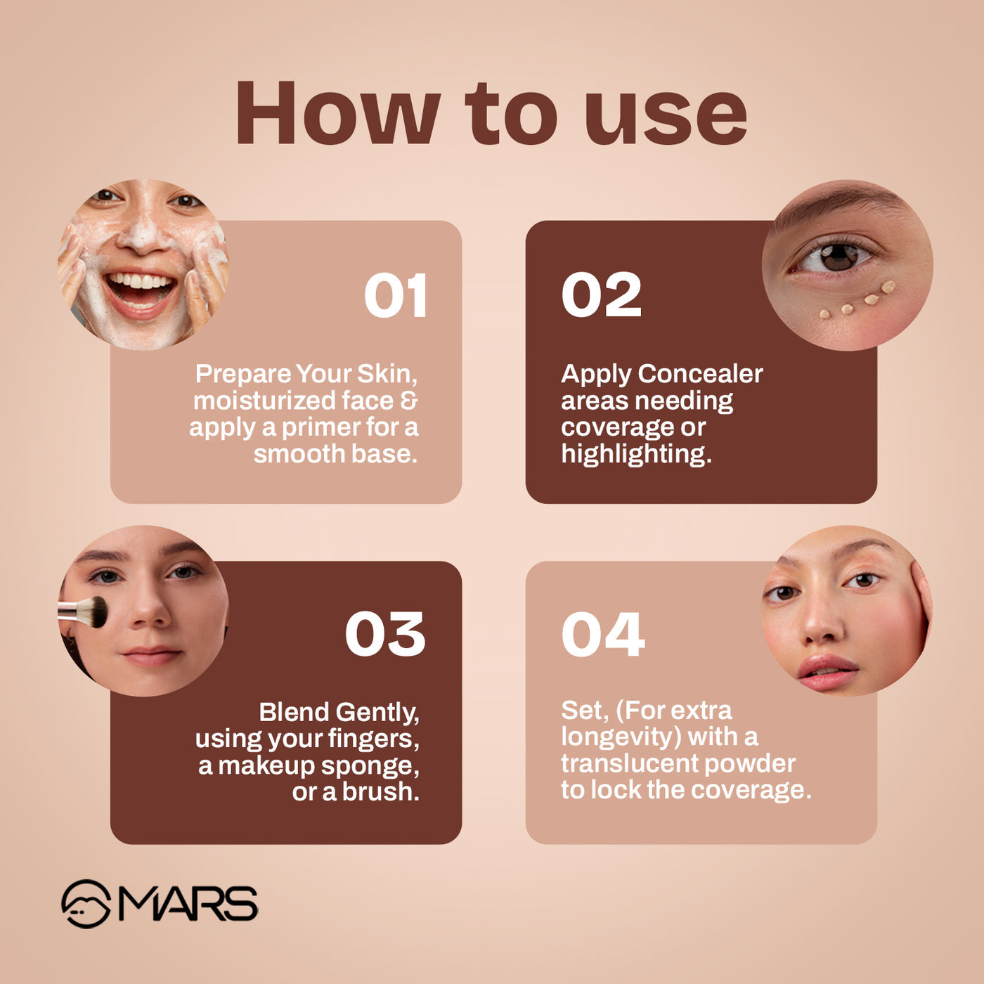 Mars Cancel Concealer | Liquid Concealer