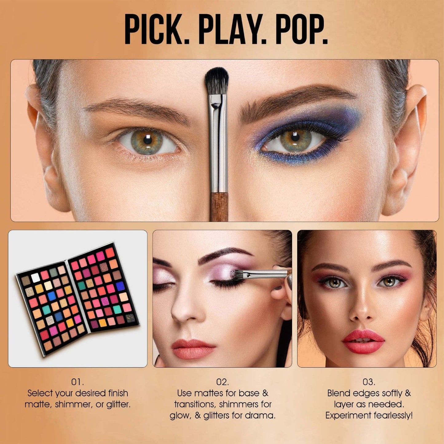 Colors-Queen-70-Multi---Color-Eyeshadow-Palette